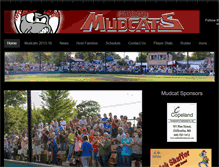 Tablet Screenshot of chillicothemudcats.com
